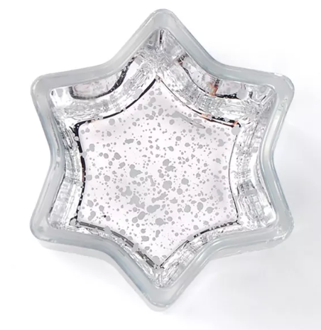 star shaped votive candle holder