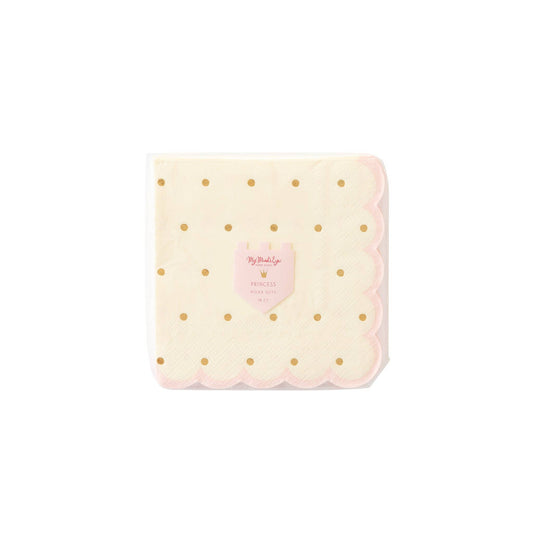 My Mind’s Eye - Princess Scalloped Cocktail Napkins