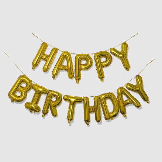 Coterie Party Supplies - Happy Birthday Balloon Banner
