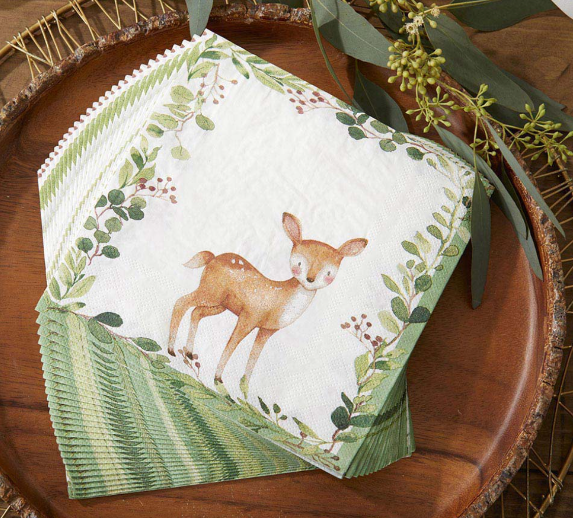 Kate Aspen - Woodland Baby Paper Napkins