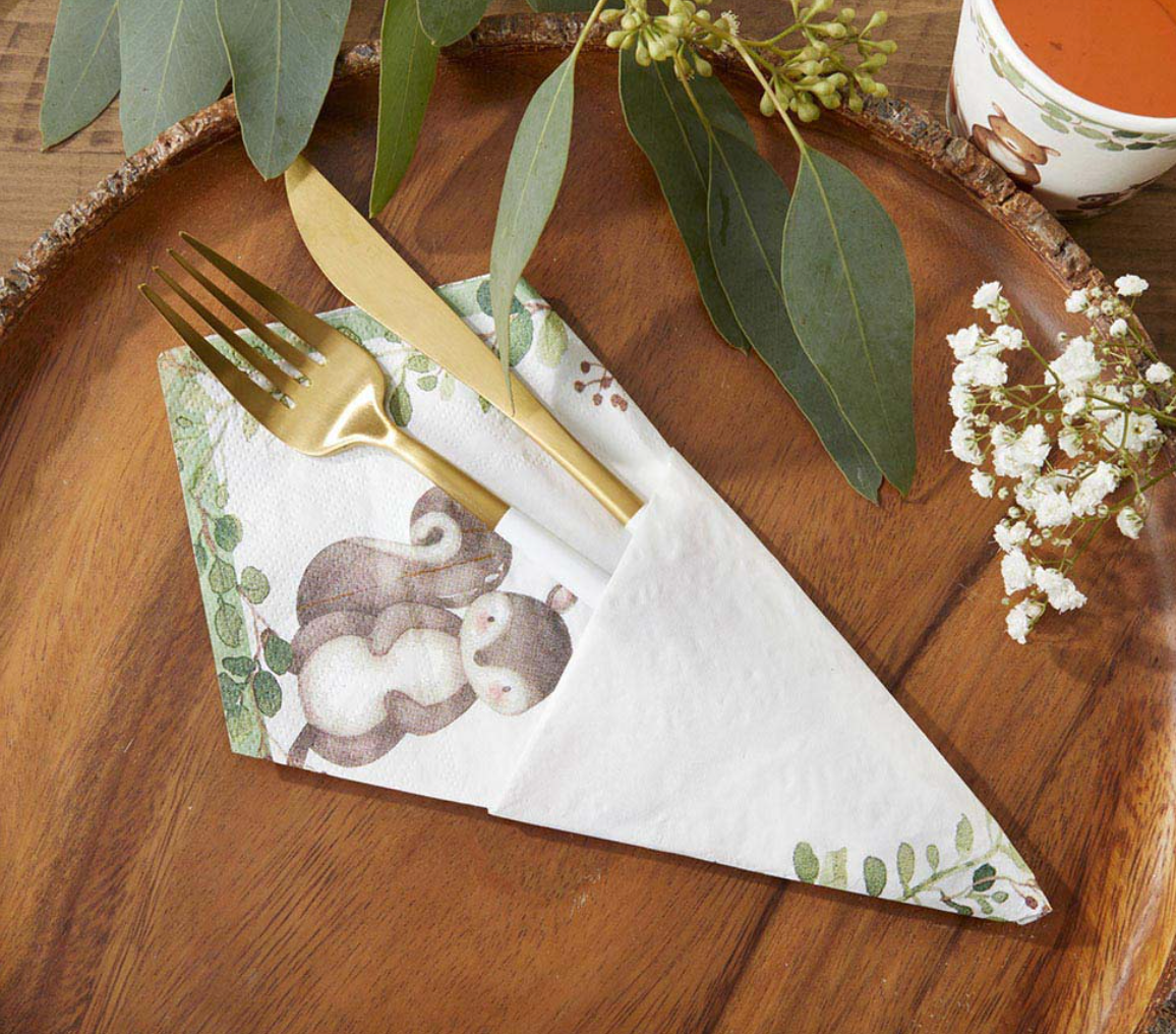 Kate Aspen - Woodland Baby Paper Napkins