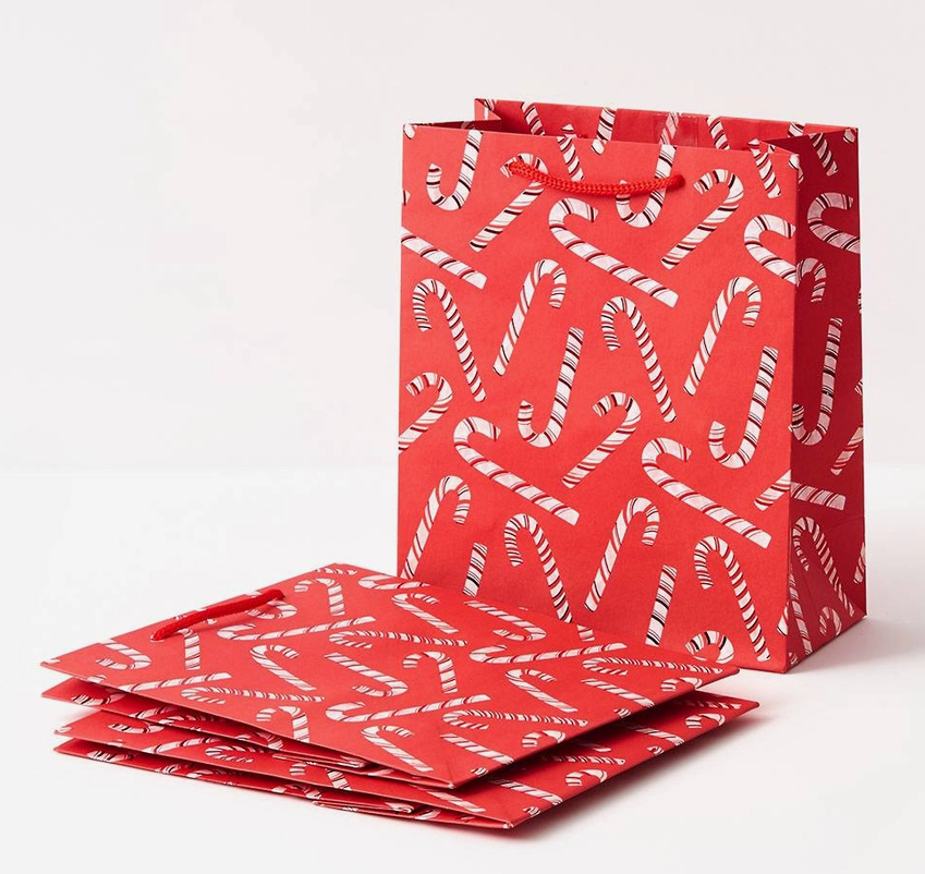 Candy cane gift bags sale