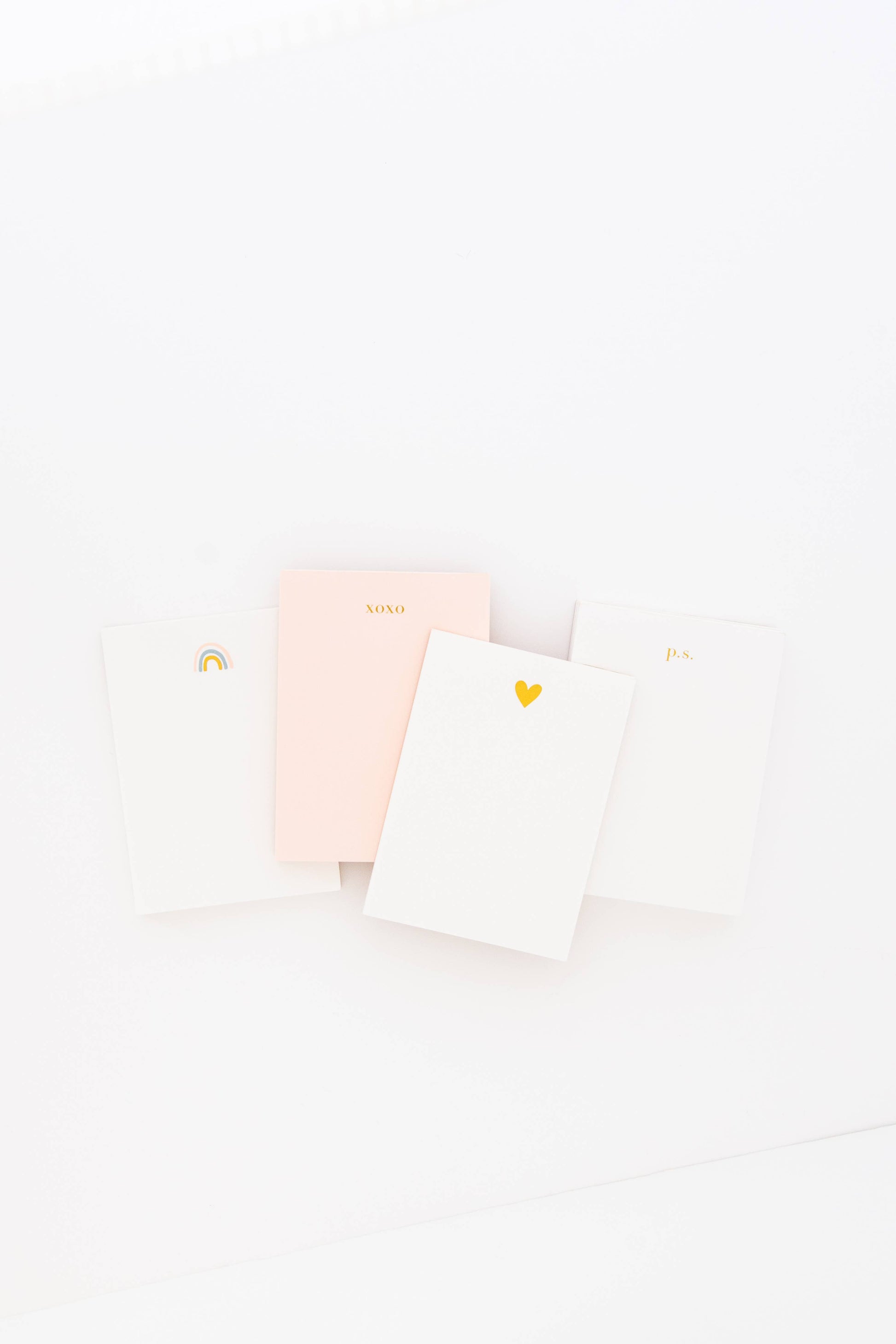 Set of 4 mini notepads 