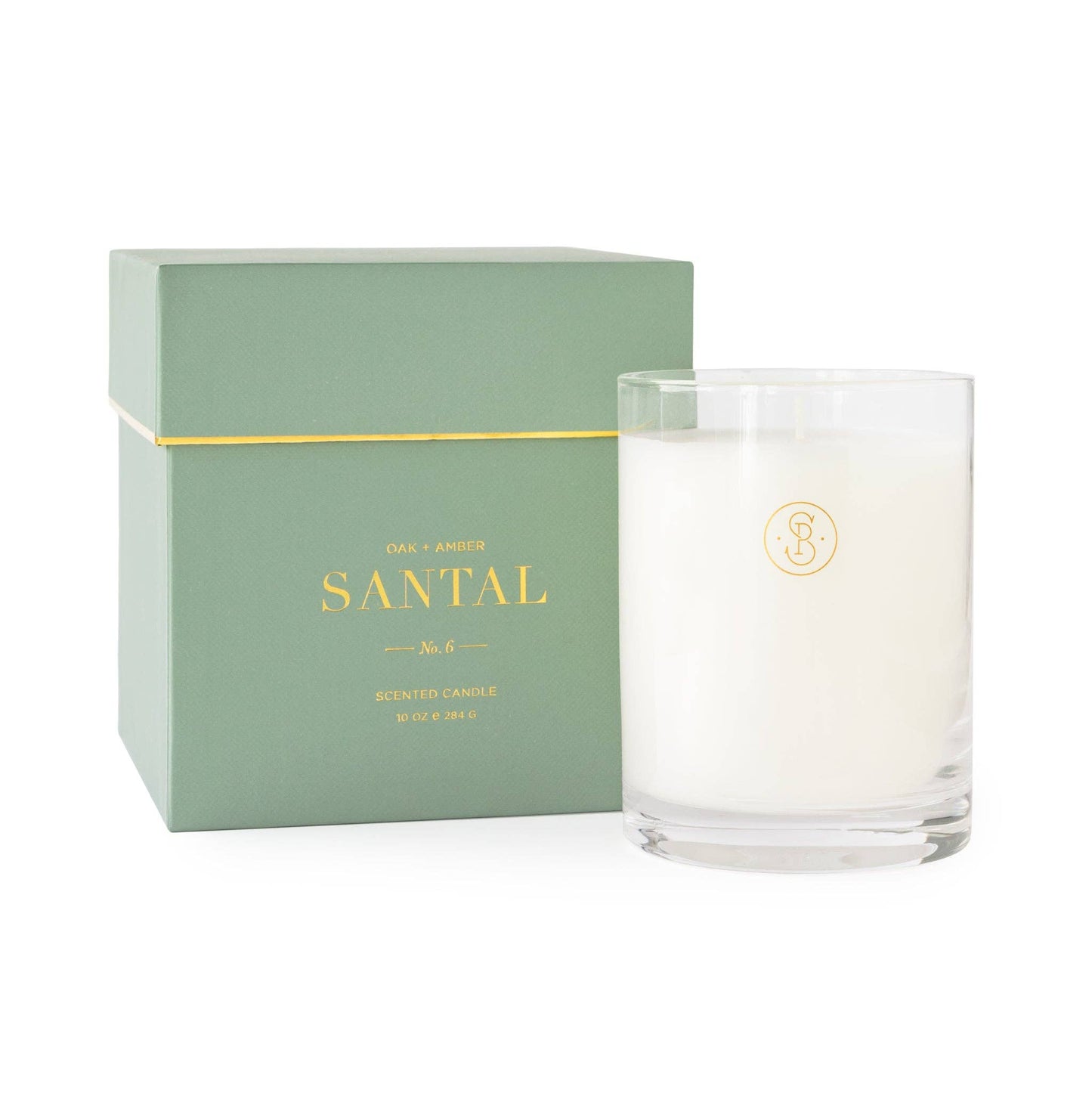 Sugar Paper - Oak + Amber Santal Signature Candle