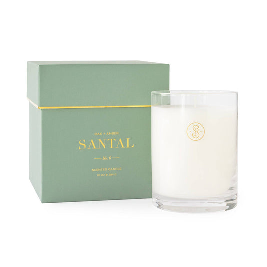 Sugar Paper - Oak + Amber Santal Signature Candle