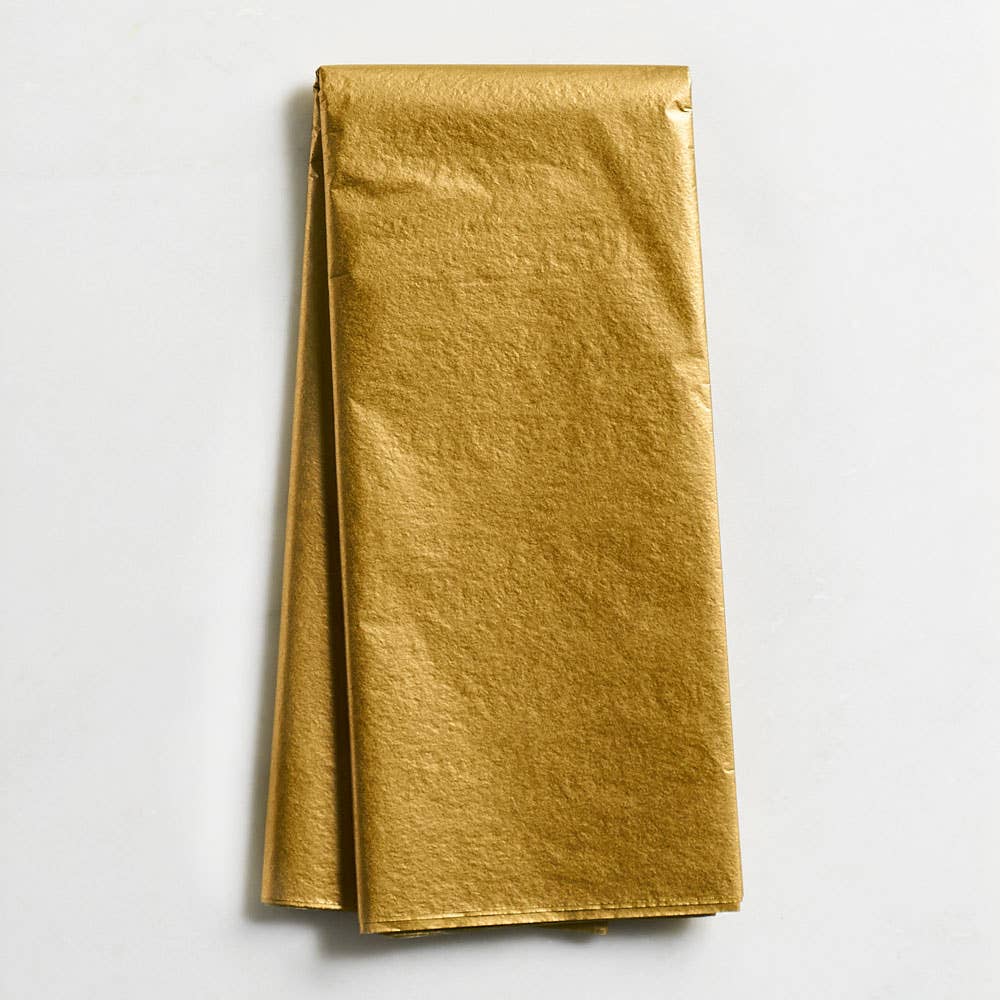 Gold tissue paper