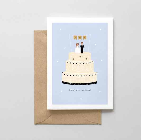 congratulations wedding card