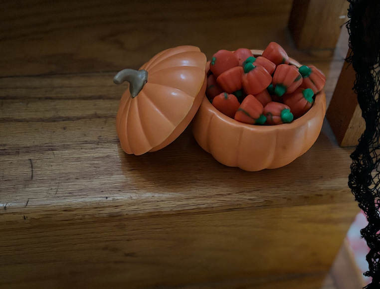 Ceramic Pumpkin Candy Dish | Boston International