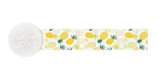 pineapple printed party streamer