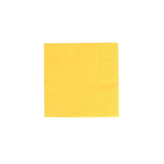 Oh Happy Day Party Shop - Cocktail Napkins Yellow