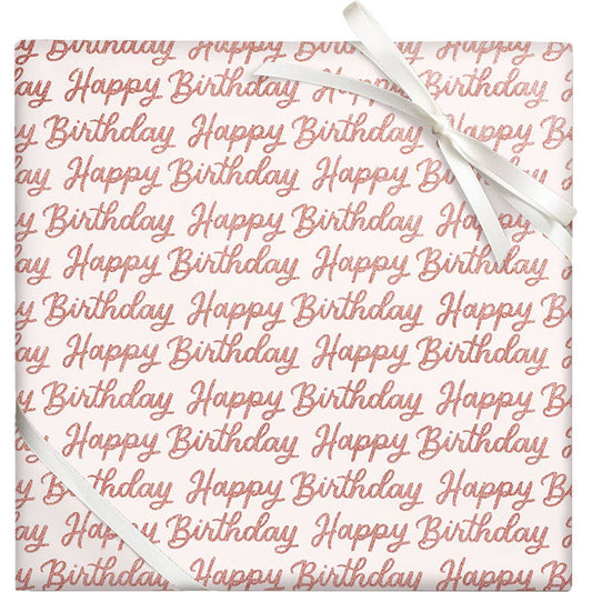Paper Source Happy Birthday Wrapping Paper