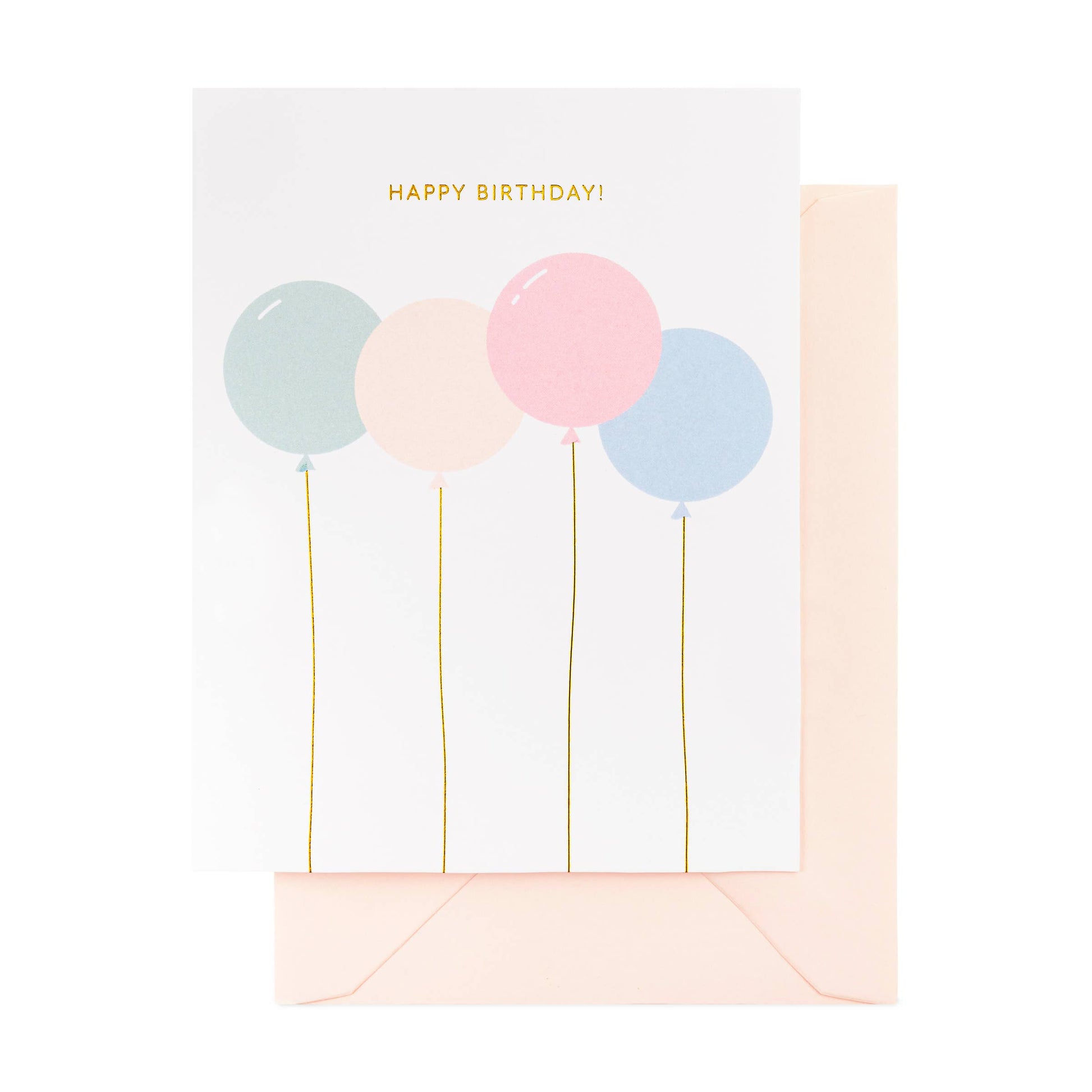 Sugar Paper - Birthday Balloons Card