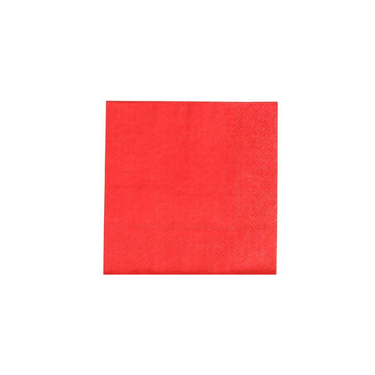 Oh Happy Day Party Shop - Cocktail Napkins Red