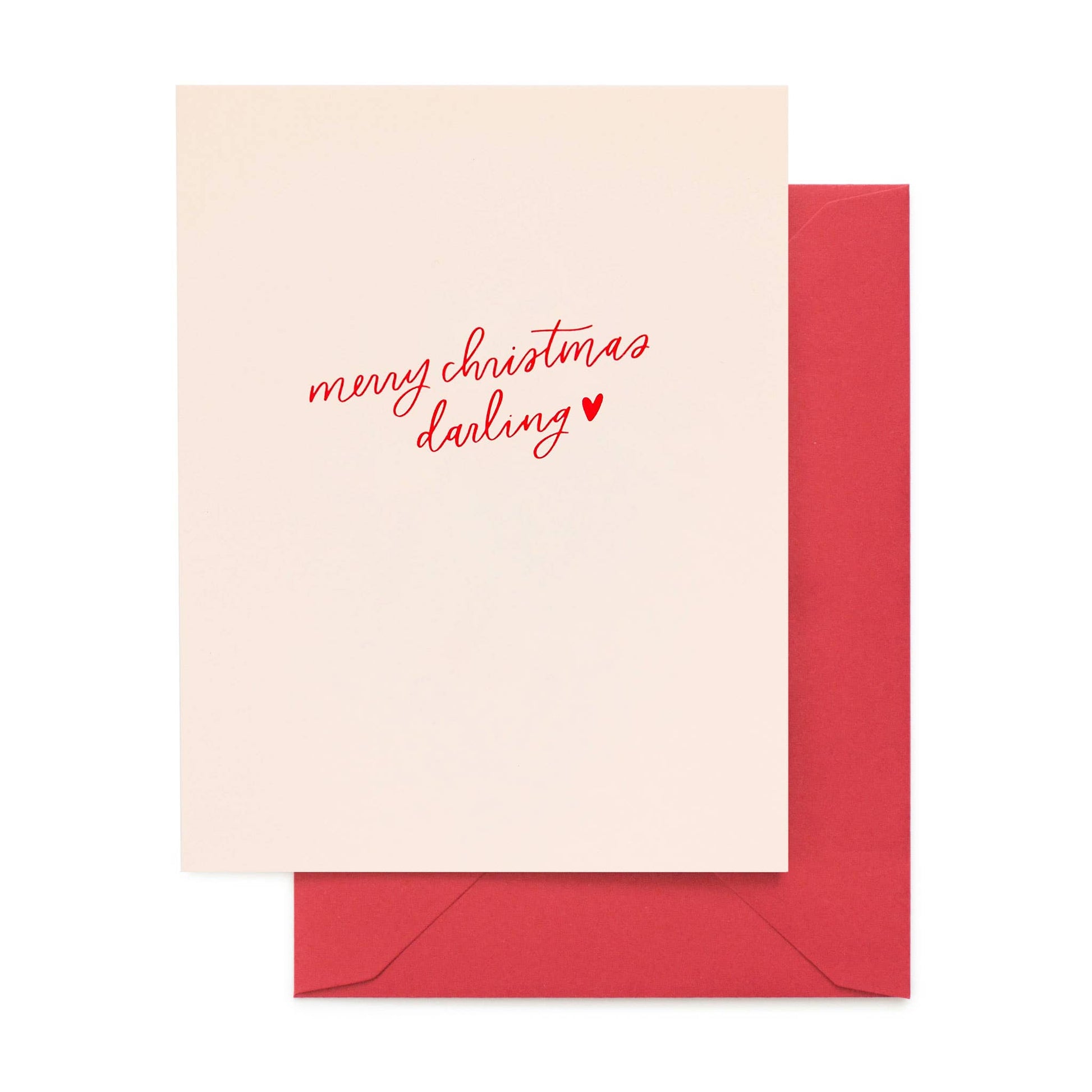 Sugar Paper - Merry Christmas Darling Card