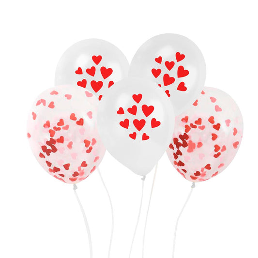 Talking Tables - Red Heart Party Balloons