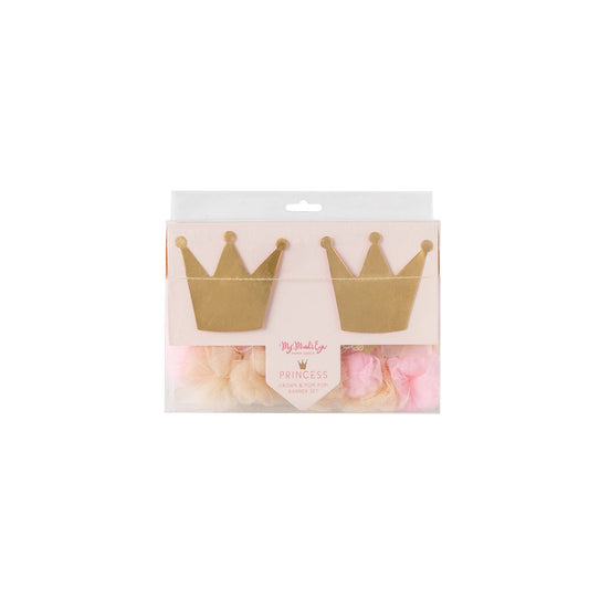 My Mind’s Eye - Princess Crown & Pom Pom Tulle Banner