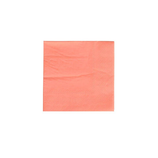 Oh Happy Day Party Shop - Cocktail Napkins Coral