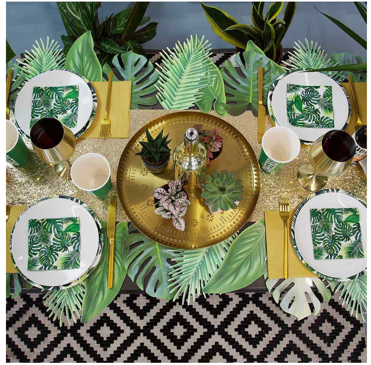 Talking Tables - Gold Glitter Table Runner