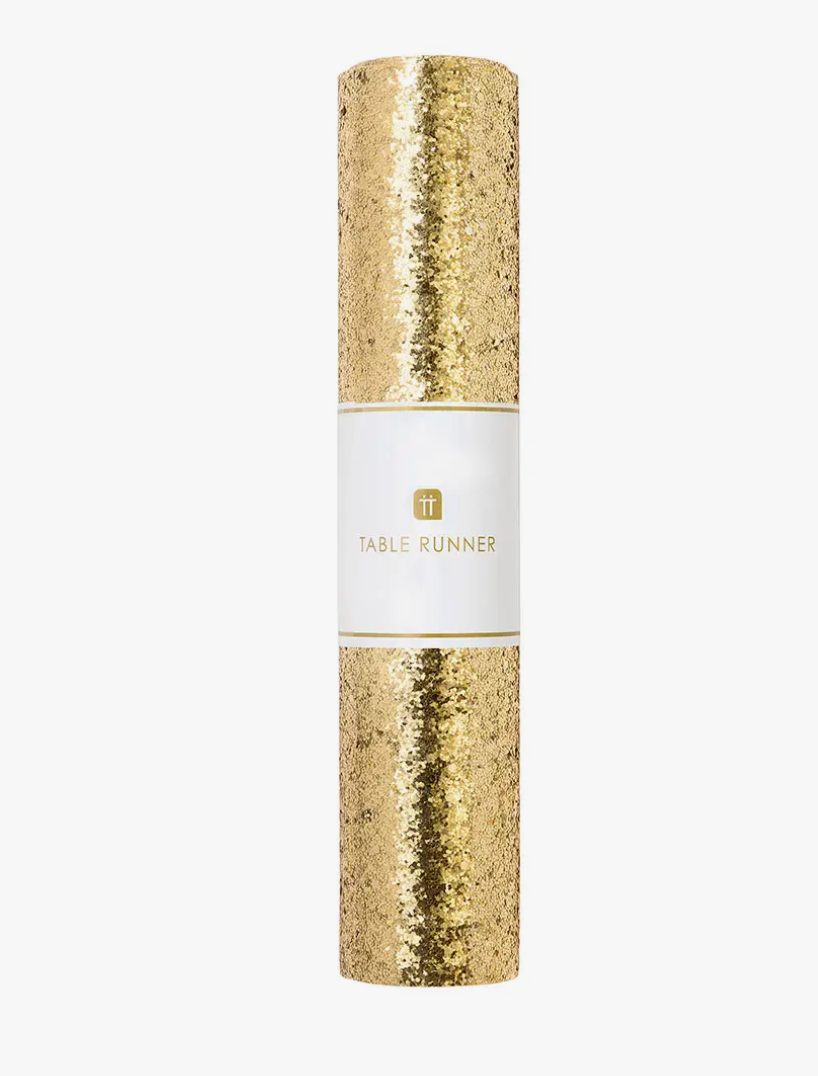 Talking Tables - Gold Glitter Table Runner