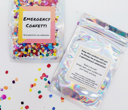 Zabava - Individual "Emergency Confetti" Packet