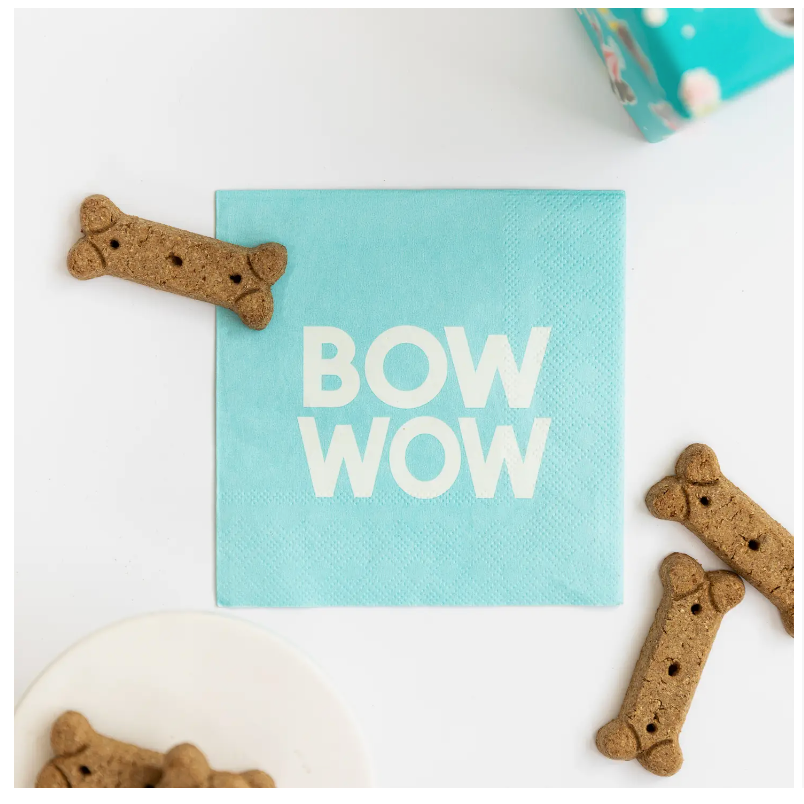 My Mind’s Eye - Dog "BOW WOW" Cocktail Napkins