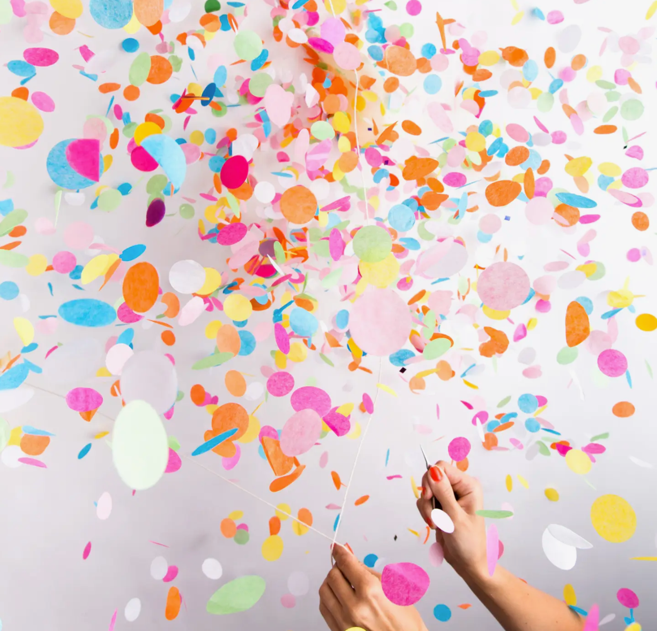 Knot & Bow - Assorted Jumbo Confetti Balloon