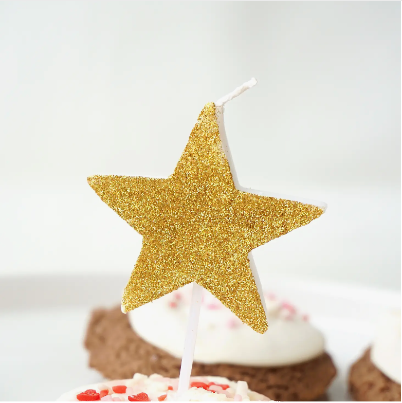 Party Partners - Star Glitter Candle