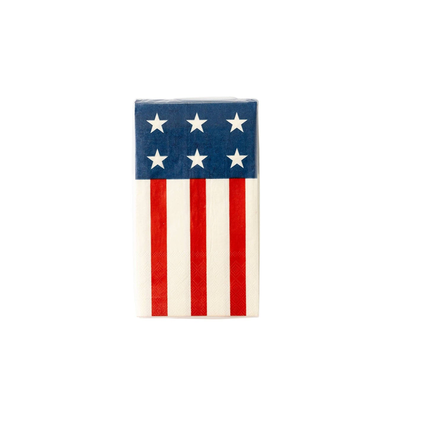 USA flag stars and stripes party napkins