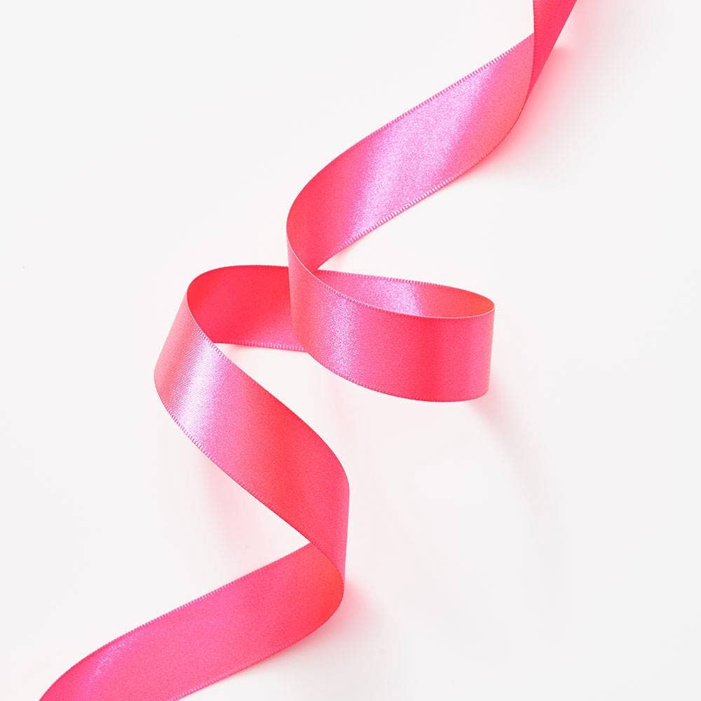 Paper Source - 1" Satin Ribbon Pink