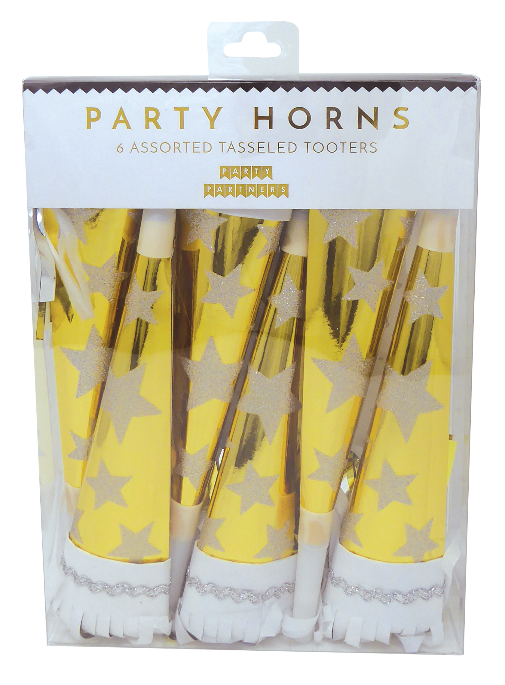 Party Partners - Tasseled Party Horns