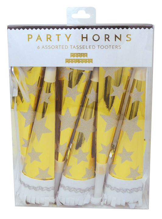 Party Partners - Tasseled Party Horns