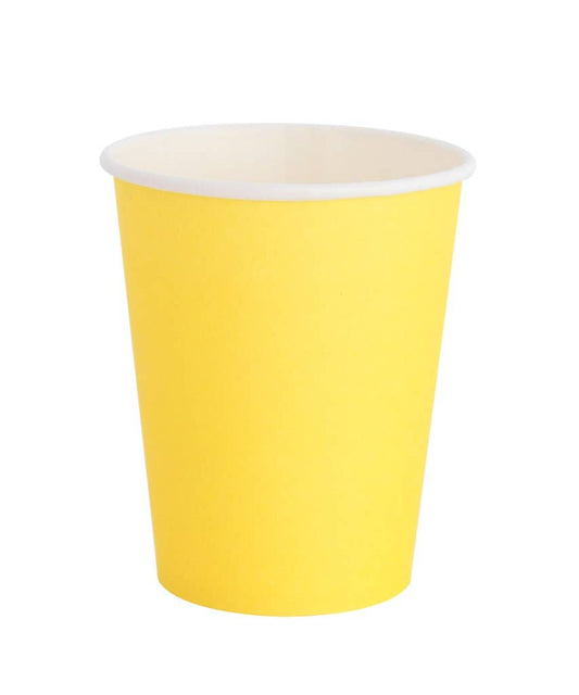 Oh Happy Day Party Shop - 8oz Cups Yellow